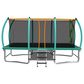 HOMLUX 10" x 16" Outdoor Trampolines in Green, , large