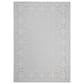 Safavieh Martha Stewart Cyprus 6"7" x 9" Aqua and Cream Area Rug, , large