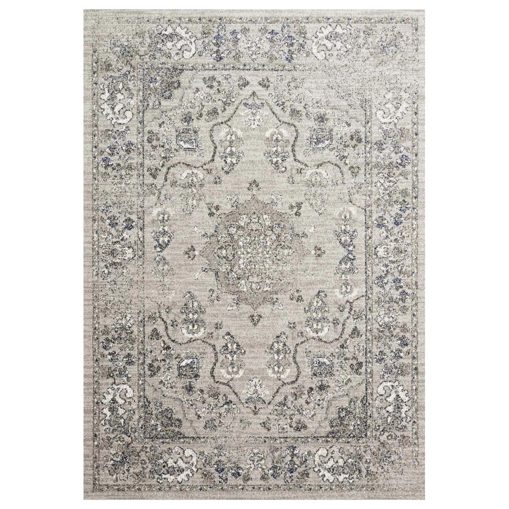 Loloi Joaquin JOA-02 7'10" Square Dove and Grey Area Rug, , large