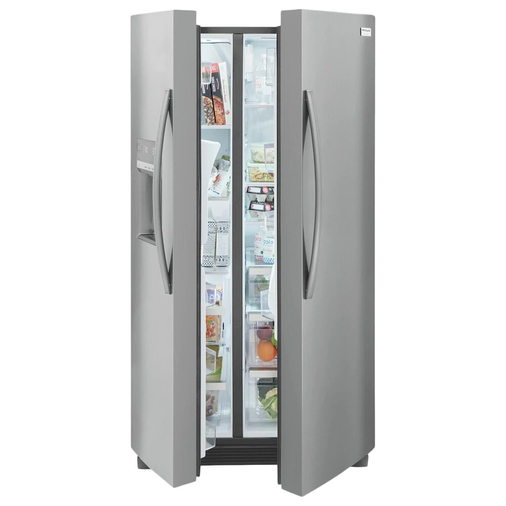 Frigidaire Gallery 22.3 Cu. Ft. Counter Depth Side-By-Side Refrigerator in Stainless Steel, , large