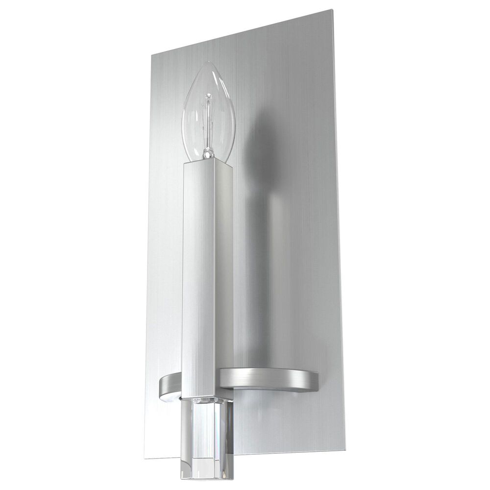 Hunter Sunjai 1-Light Wall Sconce in Brushed Nickel, , large