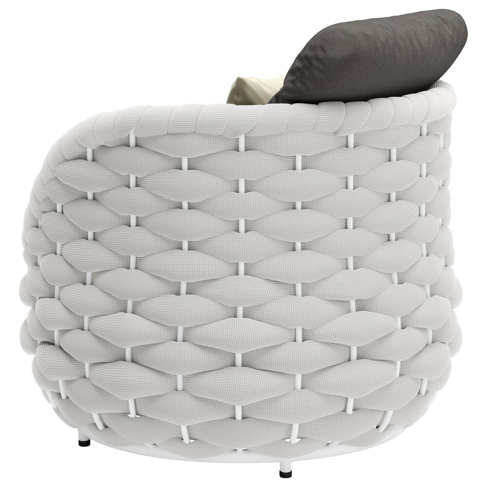 Zuo Modern Coral Reef Accent Chair in Gray, , large