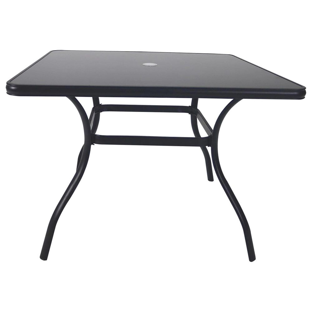 Redline Creation Inc. 5-Piece Patio Dining Set in Black and Turquoise Blue, , large