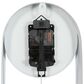 CosmoLiving by Cosmopolitan 7.5" x 20" Wall Clock in White, , large