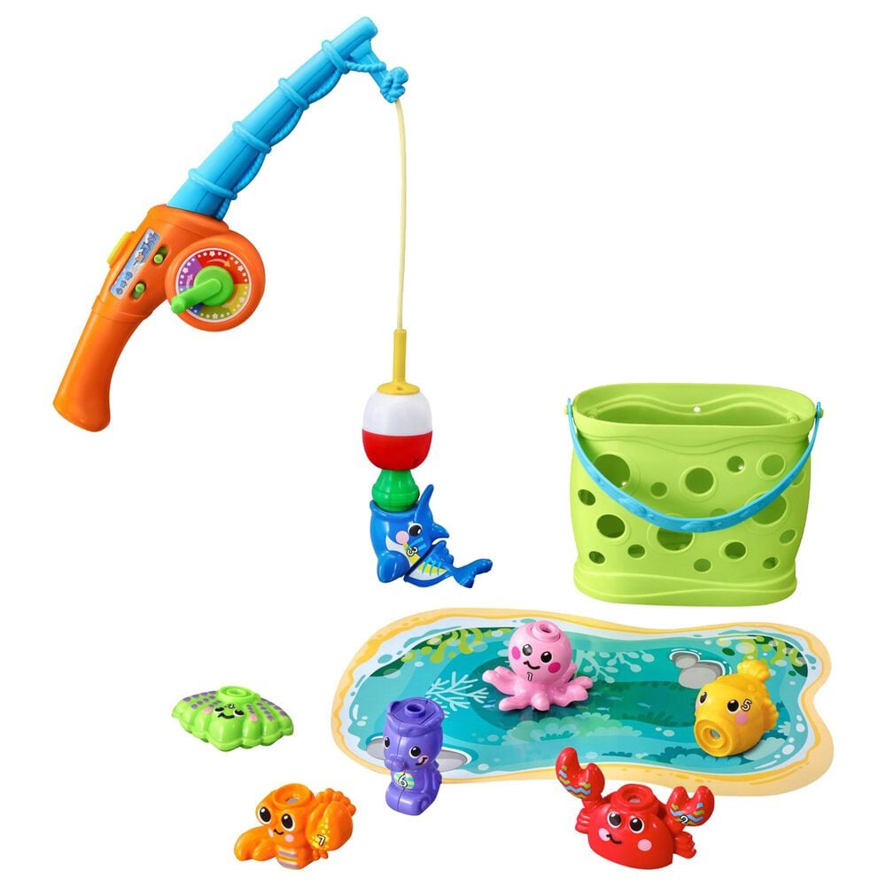 Vtech Toys Jiggle and Giggle Fishing Set, , large