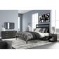Ashley Finch 1-Drawer Nightstand in Matte Black, , large
