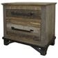 Fallridge Loft Brown Nightstand in Gray and Brown, , large