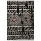 Safavieh Adirondack ADR202Z 6" x 9" Black and Light Grey Area Rug, , large