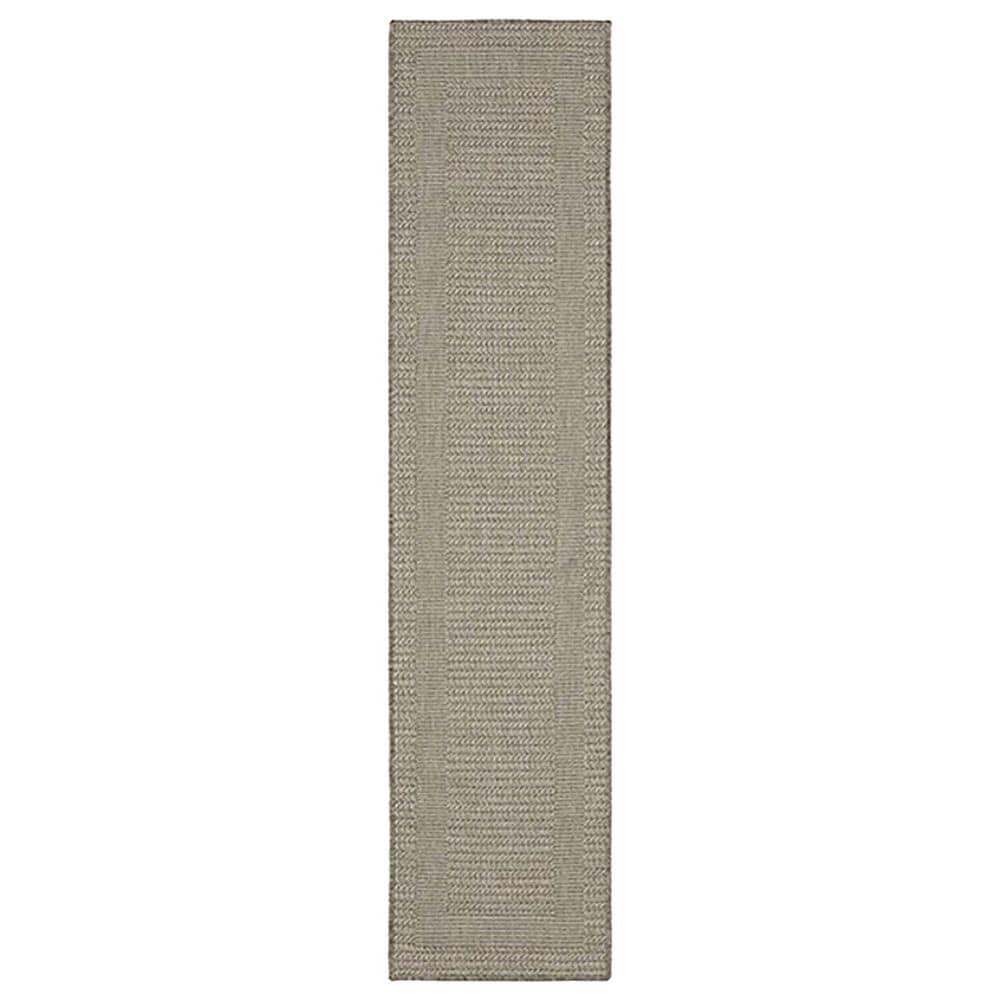 Oriental Weavers Caicos CA05A 1"10" x 7"6" Grey Runner, , large