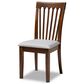 Baxton Studio Bailey 5-Piece Dining Set in Grey/Walnut Brown, , large