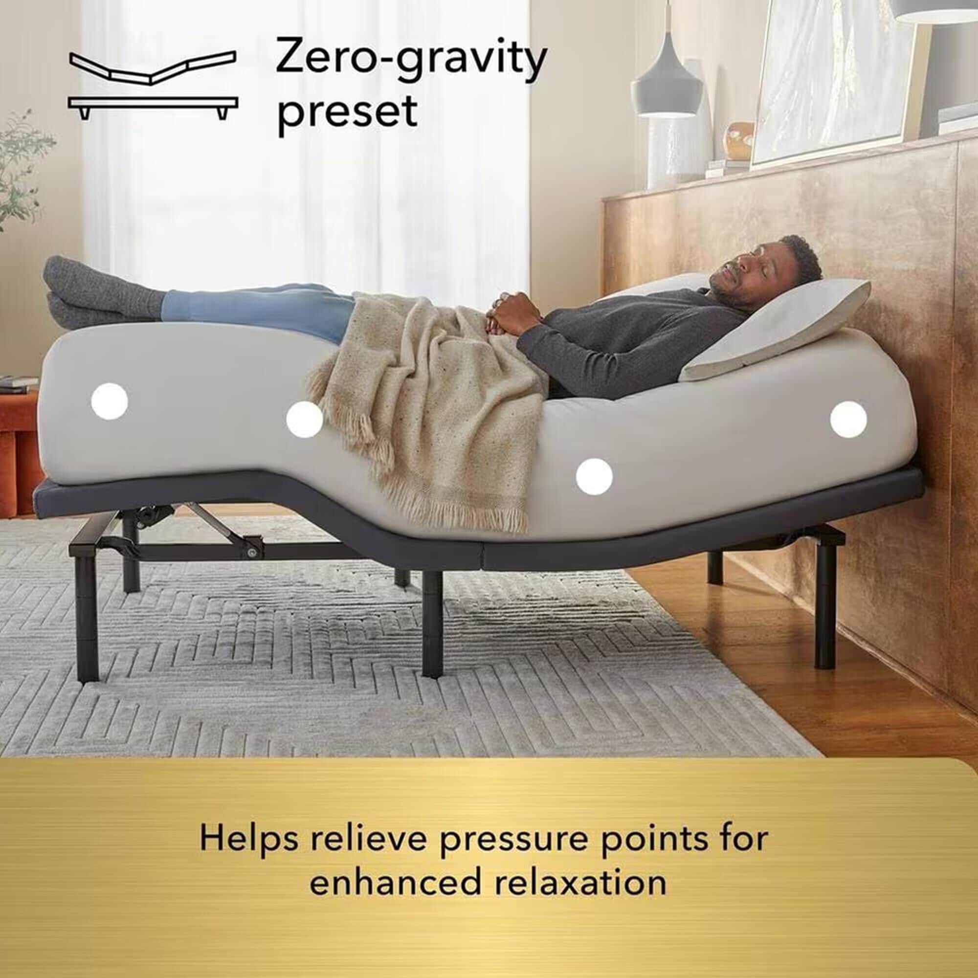 Serta Gold Baselogic Split King Adjustable Base
