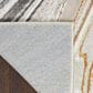 Nourison Glitz GLZ21 Grey and Gold 9" x 12" Area Rug, , large