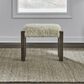 Belle Furnishings Broadmore Upholstered Console Stool in Cobblestone Brown, , large