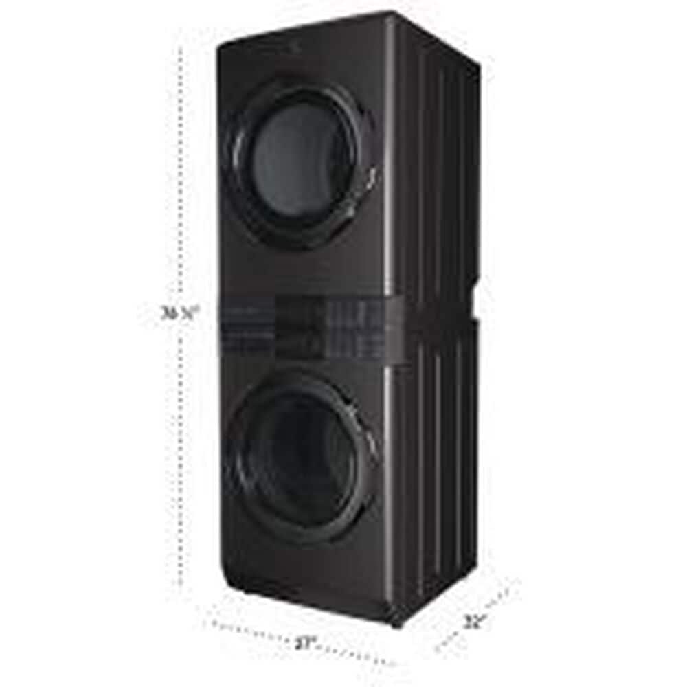 Electrolux 4.5 Cu. Ft. Washer and 8.0 Cu. Ft. Electric Dryer Stack Laundry in Titanium, , large