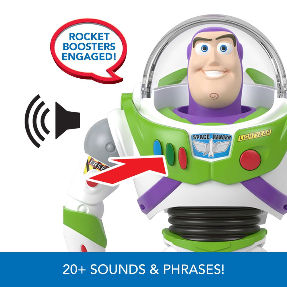 Disney Toy Story Buzz Lightyear Action Figure in Multicolor, , large