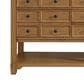 James Martin Malibu 72" Double Bathroom Vanity in Amber Birch with 3 cm Lime Delight Quartz Top and Rectangular Sinks, , large