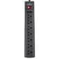 Helios 2-Piece 7 Outlet Surge Protector and Red Series 6" High Speed HDMI Cable 18Gbps in Black, , large