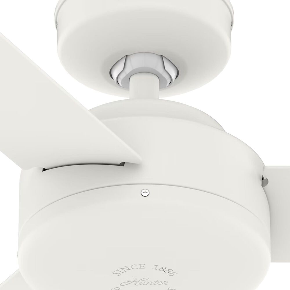 Hunter Presto 44&quot; Ceiling Fan in Matte White, , large