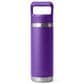 YETI Rambler 18 Oz Water Bottle with Color-Matched Straw Cap in Pace Purple, , large