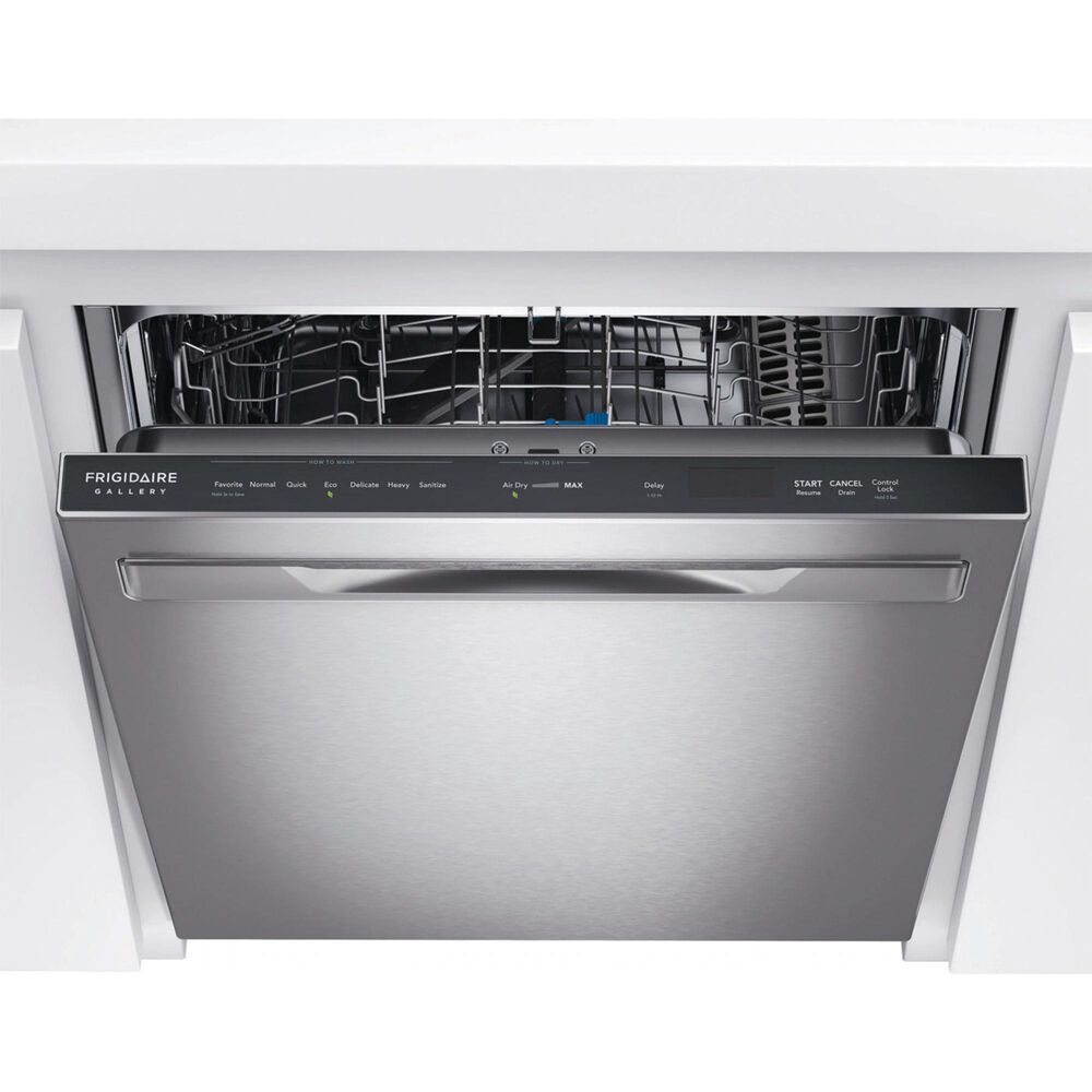 Frigidaire Gallery 24" Built-In Pocket Handle Dishwasher with CleanBoost in Stainless Steel, , large