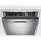Frigidaire Gallery 24" Built-In Pocket Handle Dishwasher with CleanBoost in Stainless Steel, , large