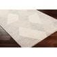 Surya Gavic 6"7" x 9"6" Medium Gray and Light Beige Area Rug, , large