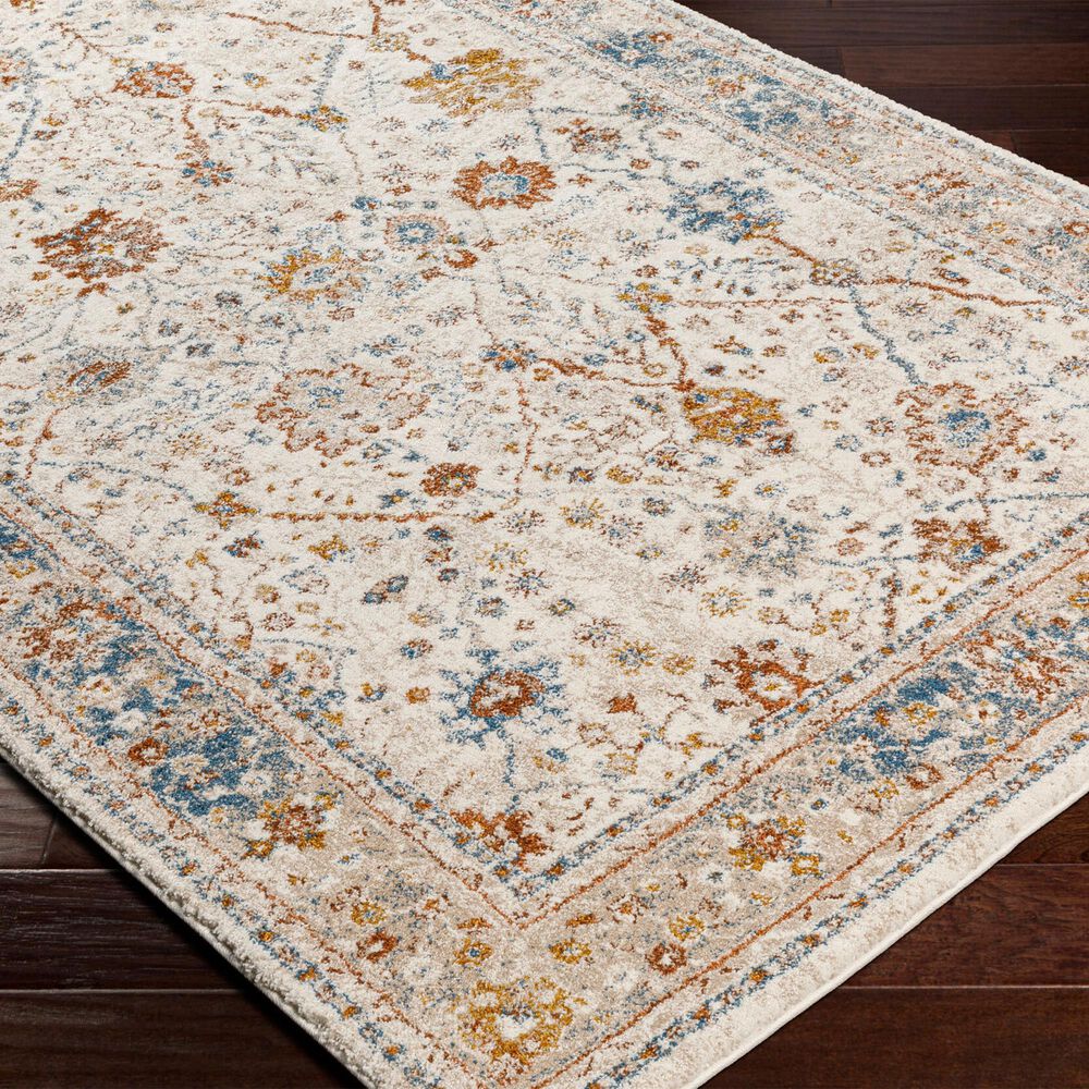 Surya Tuscany TUS-2330 Brown, Cream, Light Beige, Blue, Bright Yellow and Dusty Coral 12&#39; x 15&#39; Area Rug, , large