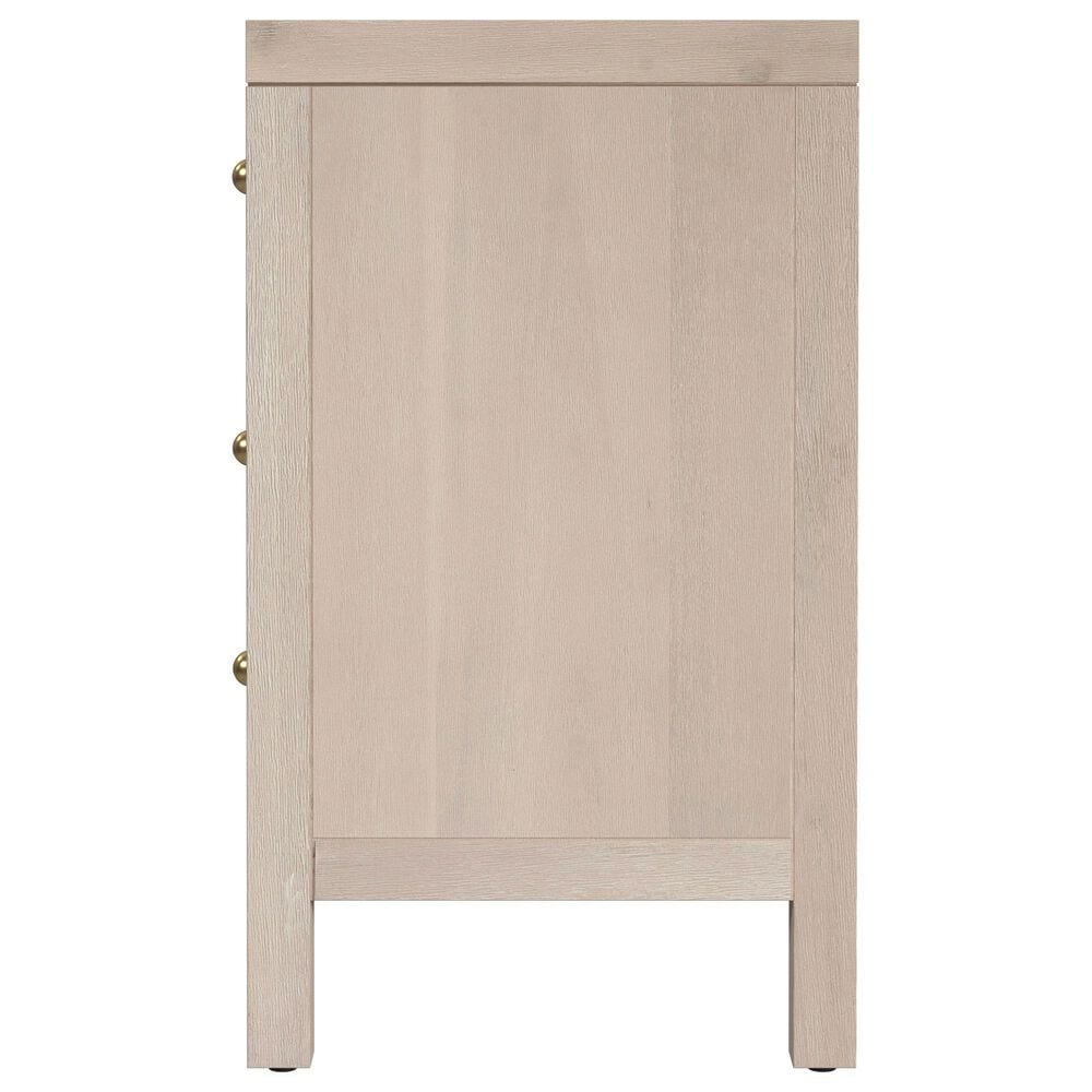 Butler Specialty Company Nora 3 Drawer Nightstand in Antique Taupe, , large