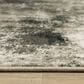 Oriental Weavers Venice Rimini 2"3" x 7"6" Charcoal and Beige Runner, , large