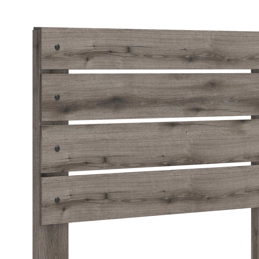 Ashley Graystorm Full Panel Bed in Brown Gray, , large