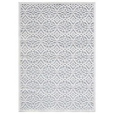 Orian Nouvelle Boucle Blackrock 5"2" x 7"6" Natural Neptune Area Rug, , large