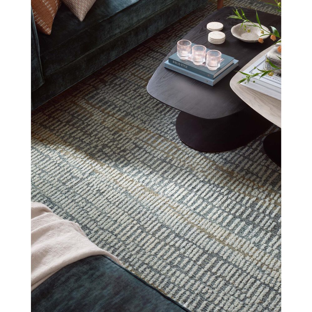 Loloi Elias Ocean and Oatmeal 2'6" x 9'9" Runner, , large