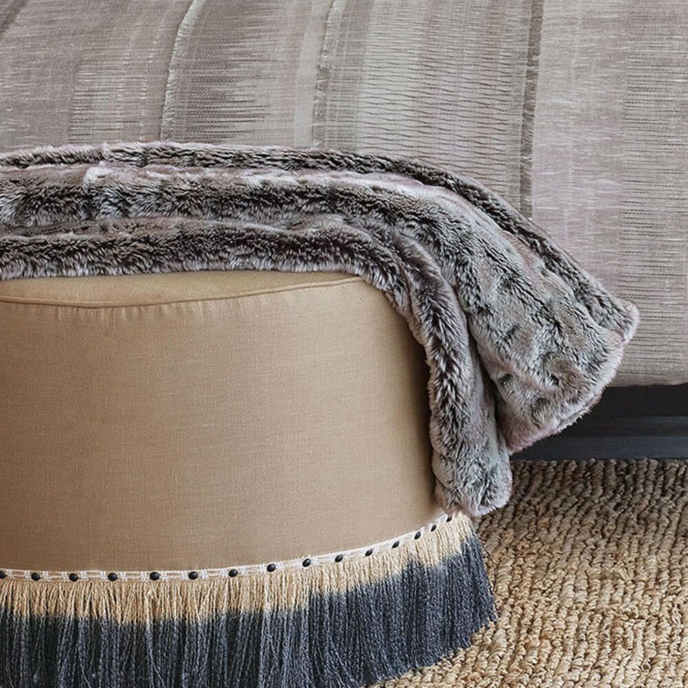 Eastern Accents Midori 53&quot; x 80&quot; Throw in Azariah Stone and Greer Linen, , large