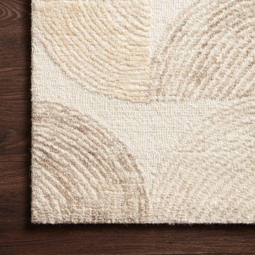 Loloi Milo MLO-03 7&#39;8&quot; x 9&#39;8&quot; Pebble/Multi Area Rug, , large