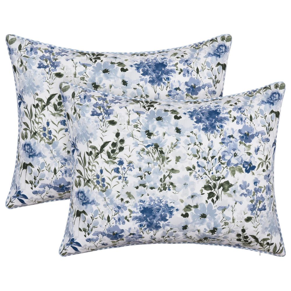 Royal Court Kourtney 4-Piece King Comforter Set in Blue, , large