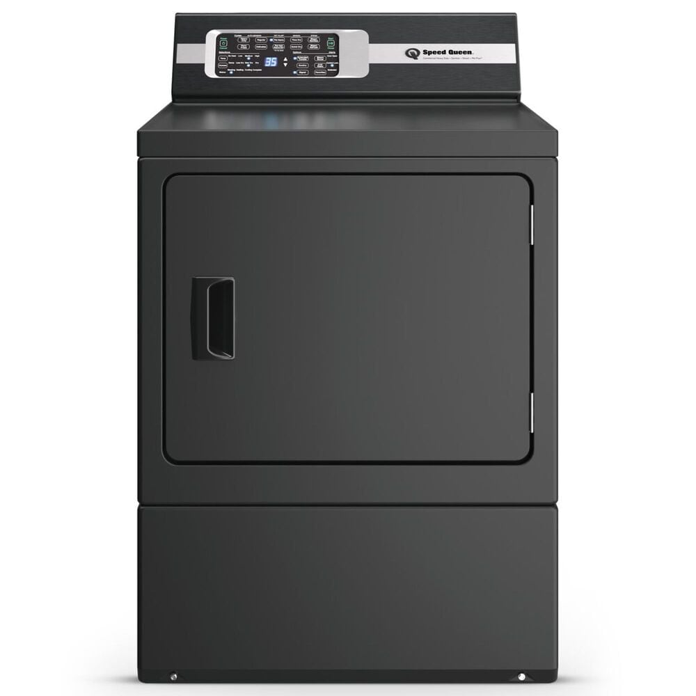 Speed Queen 3.2 Cu. Ft. Top Load Washer and 7 Cu. Ft. Electric Dryer Laundry Pair in Matte Black, , large