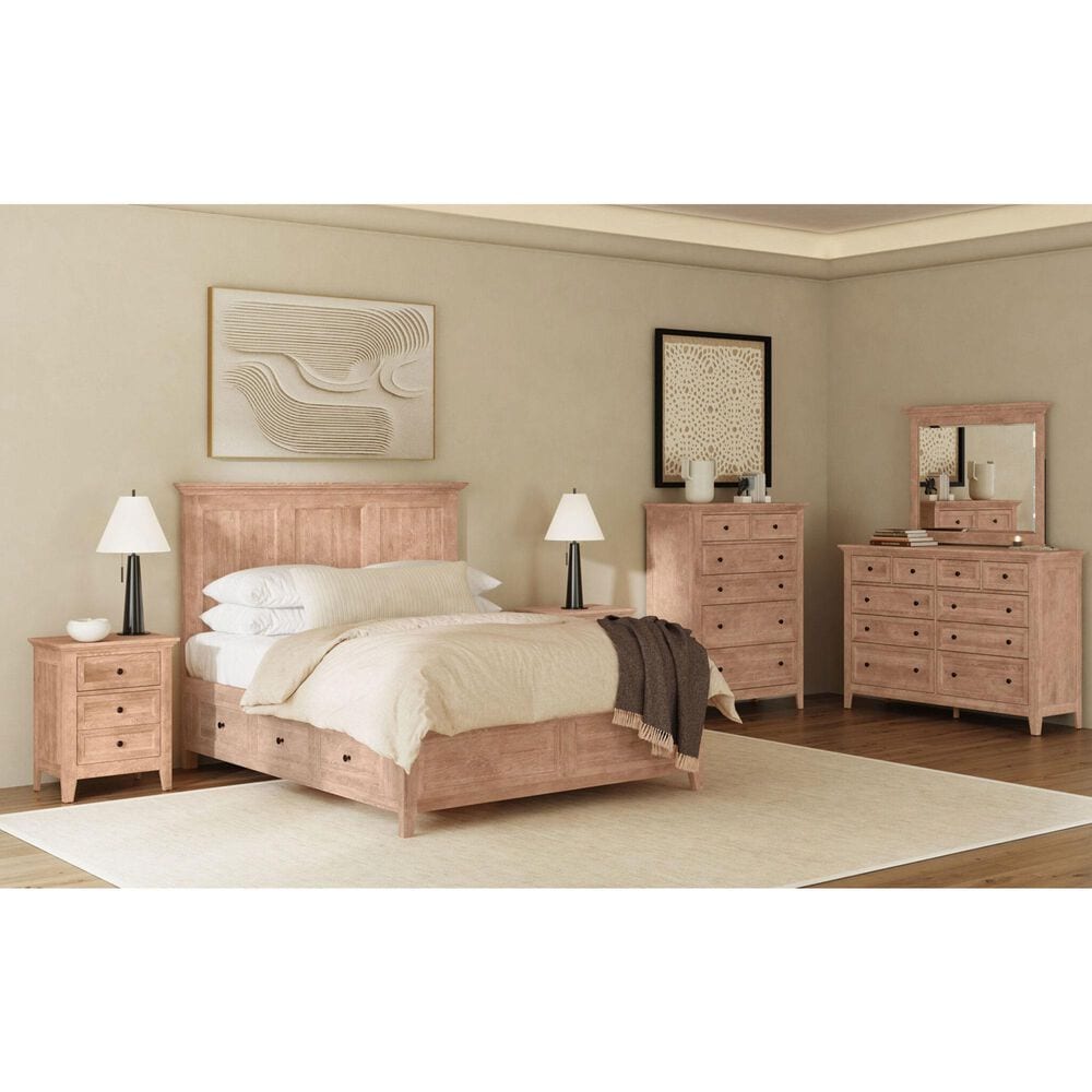 Hawthorne Furniture San Mateo Dresser Mirror in Wheat, , large