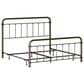 Richlands Furniture Kirkland King Slat Metal Bed in Dark Bronze, , large