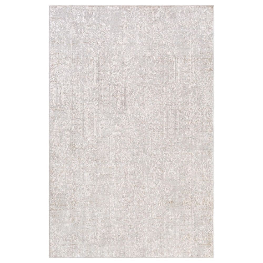 Surya Carmel 10" x 14" Gray, White, Taupe and Ivory Area Rug, , large