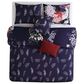 BEBEJAN Garden 5-Piece King Comforter Set in Purple, , large