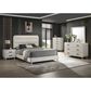 Crown Mark Nyomi 2 Drawer Nightstand in White, , large