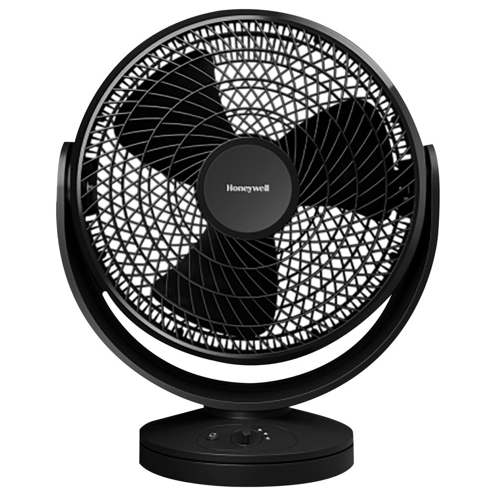 Honeywell Turbo Force Oscillating Floor Fan in Black, , large