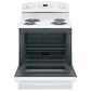 GE Appliances 30" Free-Standing Electric Range in White, , large