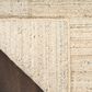 Nourison Ridge Beige and Ivory 7"9" x 9"9" Area Rug, , large