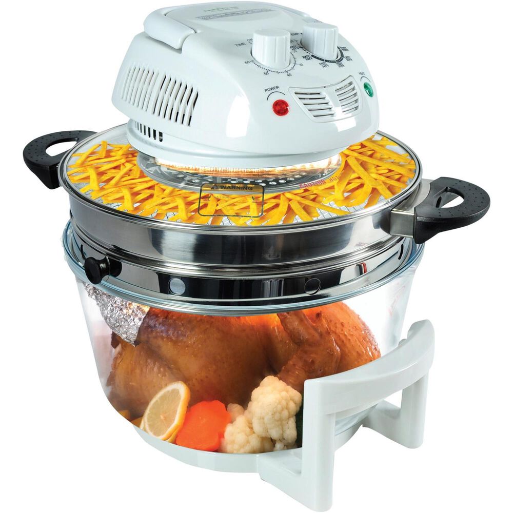 NutriChef Halogen Oven Air-Fryer/Infrared Convection Cooker, , large