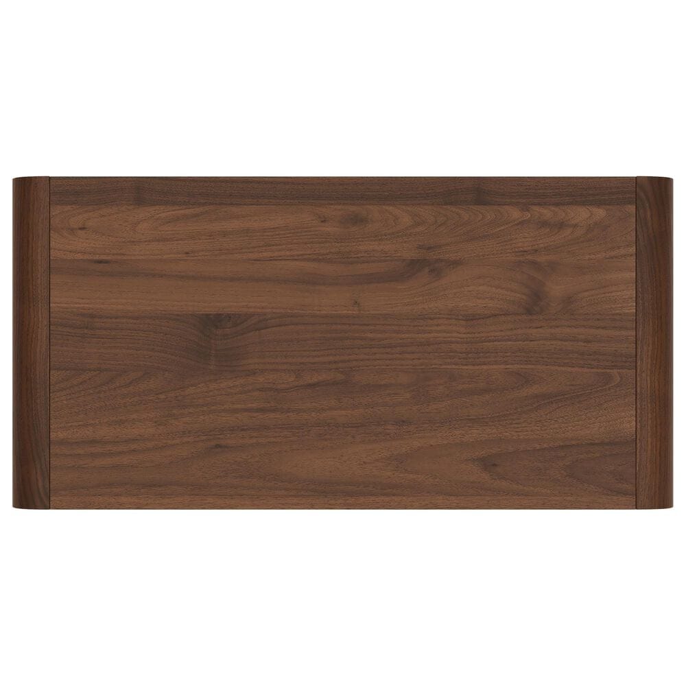 Ashley Fortlorn 5-Drawer Chest in Walnut Brown, , large
