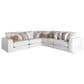 HARTSFIELD Jazzy 5-Piece Sectional in Bone, , large