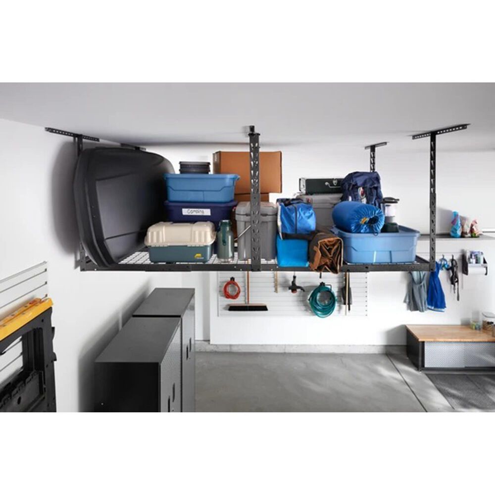 Gladiator 4&#39; x 8&#39; Overhead GearLoft Storage Rack in Hammered Granite, , large