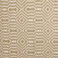 Ashley Adamont Pouf in Tan and Ivory, , large