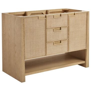 James Martin Vanities Solene 48" Single Bathroom Vanity Cabinet in Seaside Oak, , large